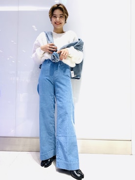 GapJapanさん（レディース・155cm）の冬コーディネート