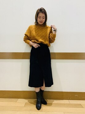 GapJapanさん(レディース・158cm)の冬コーディネート