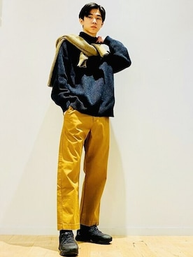 GapJapanさん（メンズ・181cm）の冬コーディネート