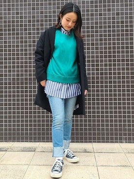 GapJapanさん(レディース・152cm)の冬コーディネート