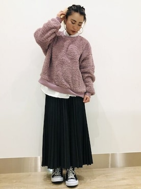 GapJapanさん（レディース・157cm）の冬コーディネート