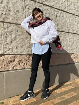 GapJapanさん（レディース・153cm）の冬コーディネート