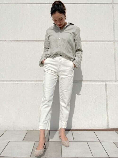 Gapストア テラスモール湘南店gapjapanさんのシャツ ブラウスを使ったコーディネート Zozotown