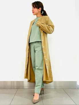 GapJapanさん（レディース・155cm）の春コーディネート