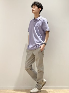 GapJapanさん（メンズ・178cm）の春コーディネート