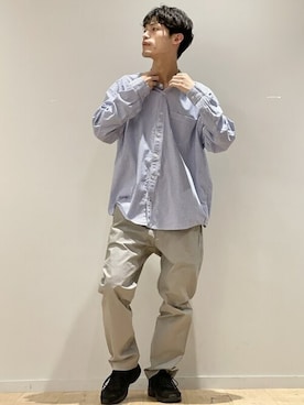GapJapanさん（メンズ・178cm）の春コーディネート