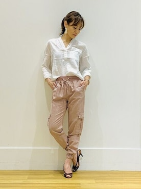 GapJapanさん（レディース・163cm）の春コーディネート