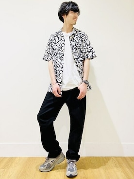 GapJapanさん(メンズ・180cm)の春コーディネート