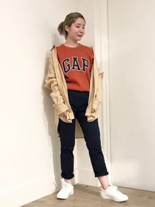 Gapストアグランデュオ立川店gapjapanさんのシャツ ブラウスを使ったコーディネート Zozotown