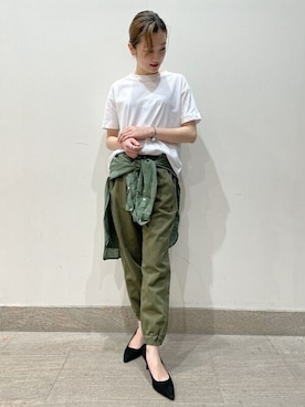 GapJapanさん（レディース・162cm）の春コーディネート