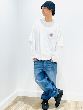 GapJapanさん（メンズ・169cm）の春コーディネート