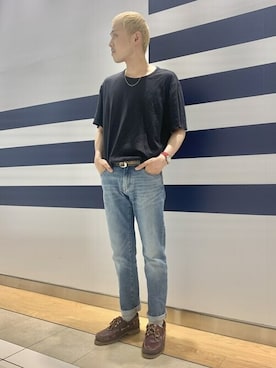 GapJapanさん（メンズ・175cm）の春コーディネート