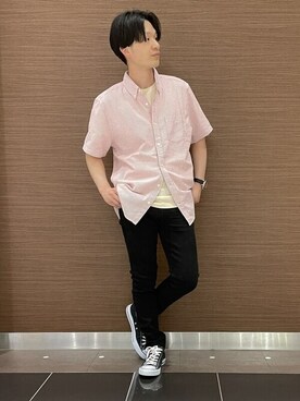 GapJapanさん（メンズ・160cm）の春コーディネート