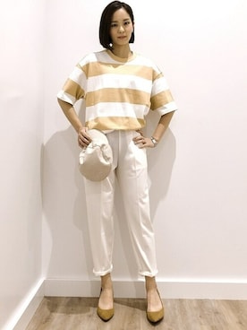 GapJapanさん（レディース・158cm）の春コーディネート