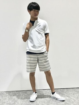 GapJapanさん（メンズ・175cm）の夏コーディネート