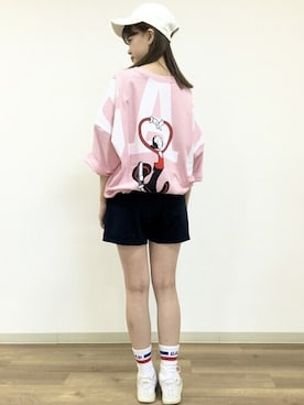 GapJapanさん（レディース・157cm）の夏コーディネート