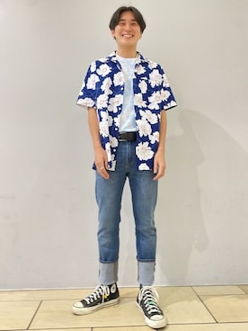 GapJapanさん（メンズ・170cm）の夏コーディネート