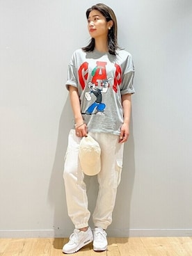 GapJapanさん（レディース・167cm）の夏コーディネート