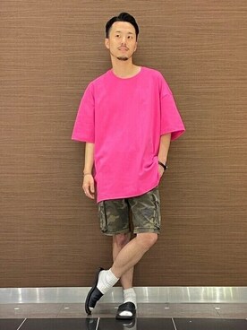 ショッキングピンク のメンズ人気ファッションコーディネート Wear