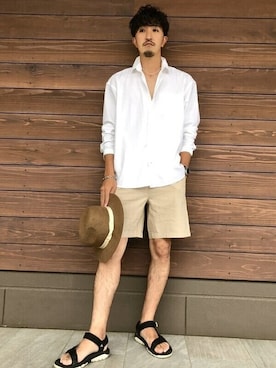 GapJapanさん（メンズ・178cm）の夏コーディネート