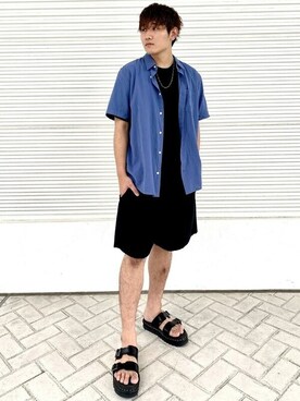 GapJapanさん（メンズ・174cm）の夏コーディネート