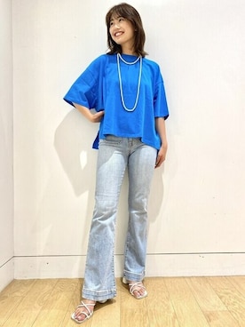 GapJapanさん（レディース・165cm）の夏コーディネート