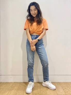 GapJapanさん（レディース・162cm）の夏コーディネート