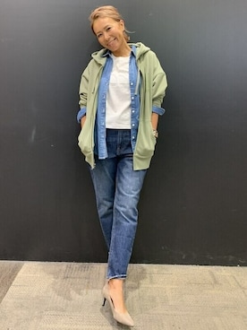 GapJapanさん（レディース・162cm）の夏コーディネート