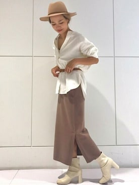 GapJapanさん（レディース・160cm）の夏コーディネート