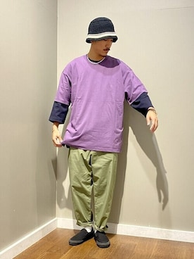 GapJapanさん（メンズ・172cm）の夏コーディネート