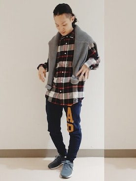 GapJapanさん（メンズ・170cm）の秋コーディネート