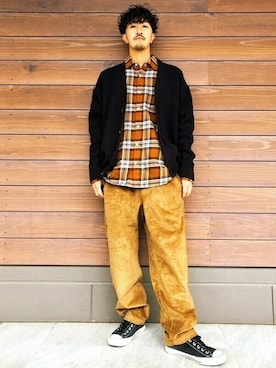 GapJapanさん（メンズ・178cm）の秋コーディネート