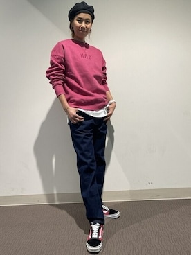 GapJapanさん（レディース・172cm）の秋コーディネート