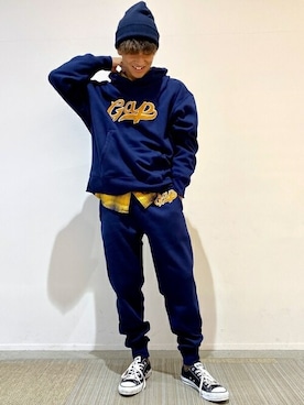 GapJapanさん（メンズ・173cm）の秋コーディネート