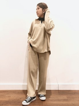 GapJapanさん（レディース・152cm）の冬コーディネート