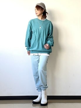 GapJapanさん（レディース・161cm）の冬コーディネート