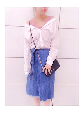 「w closet」｜ぴろかたんさん（レディース・164cm）の春コーディネート