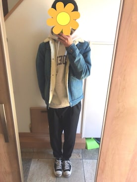 はちさん(メンズ・171cm)の冬コーディネート