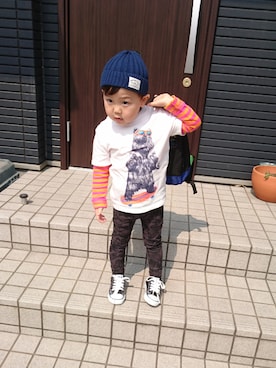 じぇんさん（キッズ・100cm）の春コーディネート