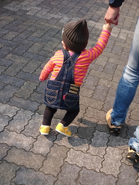 じぇんさん（キッズ・100cm）の春コーディネート