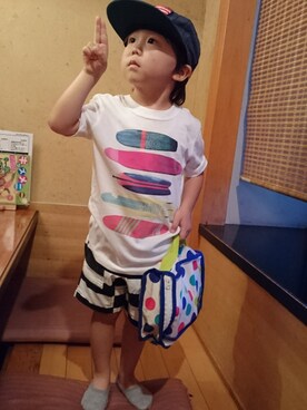 じぇんさん（キッズ・100cm）の夏コーディネート