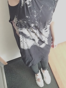 「WEEKDAY（ウィークデイ）のアイテム」を使った、みうらさん（レディース・157cm）の夏コーディネート