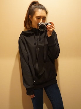 「旅遊」｜Niwaさん（レディース・160cm）の冬コーディネート