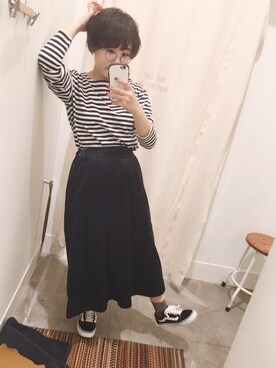 mmmさん（レディース・157cm）の秋コーディネート