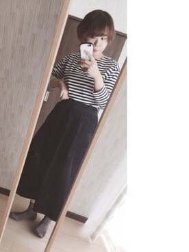 mmmさん（レディース・157cm）の秋コーディネート