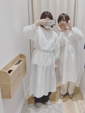 「coen」｜「アイテム（その他シューズ）」を使った、mmmさん（レディース・160cm）の春コーディネート