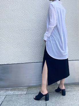 「bajra（バジュラ）のアイテム」を使った、YUKI IKEGAMIさん（レディース・165cm）の夏コーディネート