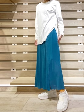 YUKI IKEGAMIさん（レディース・165cm）の秋コーディネート