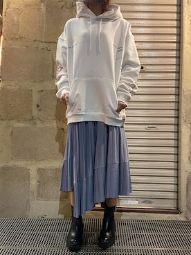 「B'2nd（ビーセカンド）のアイテム」を使った、YUKI IKEGAMIさん（レディース・165cm）の冬コーディネート