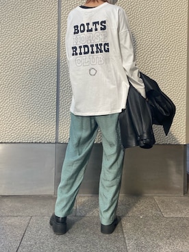 「ASH（アッシュ）のアイテム」を使った、YUKI IKEGAMIさん（レディース・165cm）の冬コーディネート